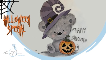 Product image for Halloween Special - Teddy and Pumpkin