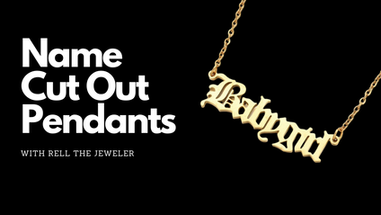 Product image for Name Cut Out Pendants