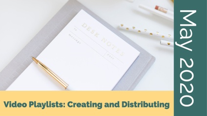 Product image for [May 2020] Video Playlists: Creating and Distributing