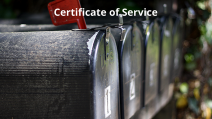 Product image for E-book - Introduction To The EEOC Acknowledgement Order: Certificate of Service