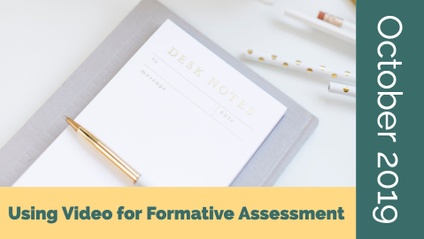 Product image for [October 2019] Using Video for Formative Assessment