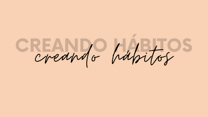 Product image for CREANDO HÁBITOS
