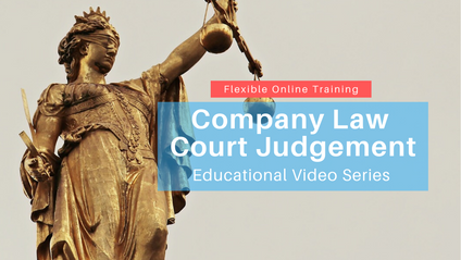 Product image for (中文 & English) Company Law Court Judgement Educational Video Series
