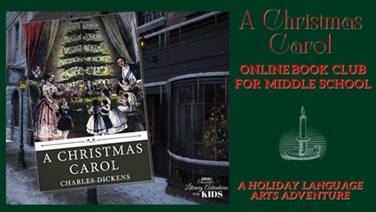 Product image for A Christmas Carol Online Book Club for Middle School