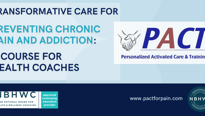 Product image for Health Coaching to Prevent Chronic Pain and Addiction Webinar