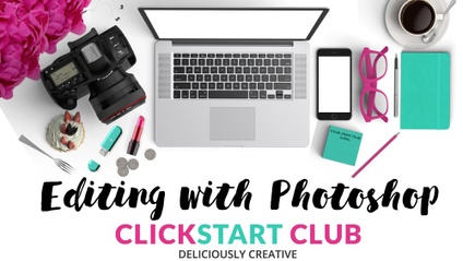 Product image for Editing With Photoshop - Click Start Club