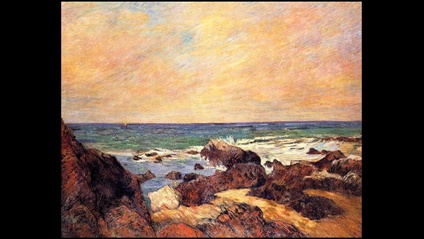 Product image for Paint-A-Long - Recreation of Rock and Sea⁠ by Gaugin