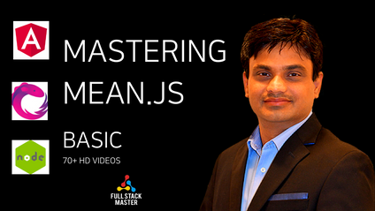 Product image for Mastering MEAN.js - 70+ Lessons Video Course (BASIC)