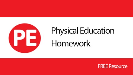 Product image for Physical Education Homework FREE Resources