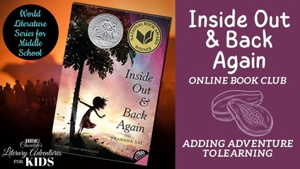 Product image for Inside Out and Back Again Online Book Club ~ World Literature Series for Middle School