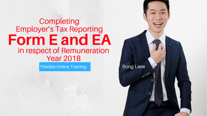 Product image for (English) Completing Employer’s Tax Reporting – Form E and EA in respect of Remuneration Year 2018 by Song Liew Tzen Hsiung 淞老师 (ANC Group)
