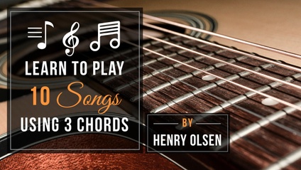 Product image for Learn to play 10 songs using just 3 chords