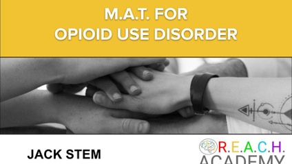 Product image for Medically assisted treatment with buprenorphine for opioid use disorder - Jack Stem