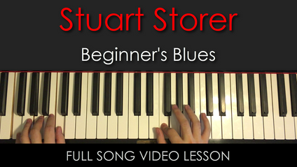 Product image for Stuart Storer | Beginner's Blues | Full Song Video Lesson