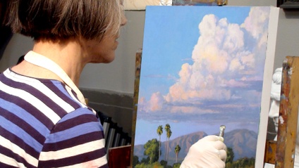 Product image for Exploring The Landscape - How to Paint Clouds Discussion