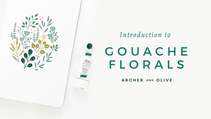 Product image for Introduction to Gouache Florals