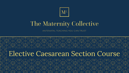 Product image for The Maternity Collective Elective Caesarean Section Online Antenatal Course