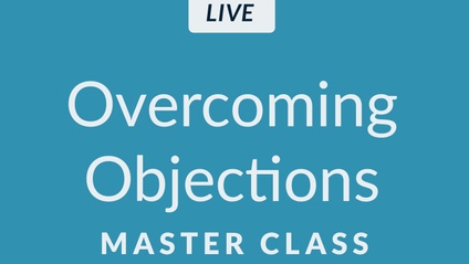 Product image for Overcoming Objections Masterclass