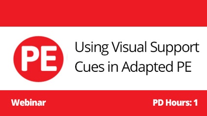 Product image for WEBINAR: Introduction to Using Visual Support Cues in PE for Children with Autism
