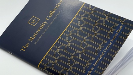 Product image for The Maternity Collective Printed Course Notes Book