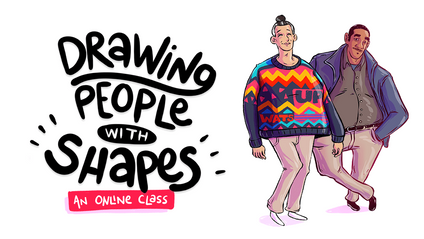 Product image for Drawing People with Shapes