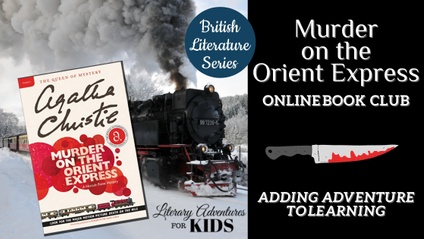 Product image for Murder on the Orient Express Online Book Club for Teens ~ British Classic Literature Series