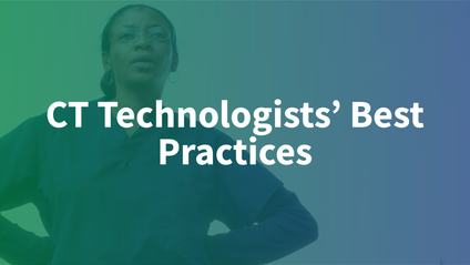 Product image for CT Technologists' Best Practices