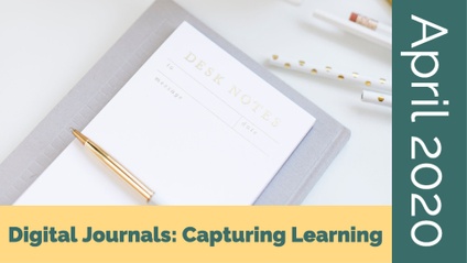 Product image for [April 2020] Digital Journals: Capturing Learning