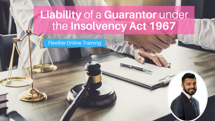 Product image for (English) Liability of a Guarantor under the Insolvency Act 1967 by Mavinthra Jothy - (Thomas Philip Advocates & Solicitors)