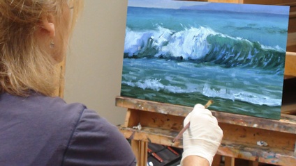Product image for Exploring The Landscape - Demonstration: How to Paint Sparkles in Water