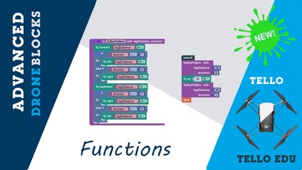 Product image for Advanced DroneBlocks with Functions