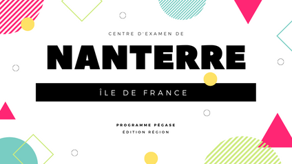 Product image for Centre d'examen de Nanterre V2