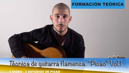 Product image for Técnica de guitarra flamenca. "Picao" Vol.I