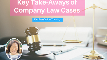 Product image for (English) Key Take-Aways of Company Law Cases by Mah Li Chen (MAICSA Chartered Secretary)