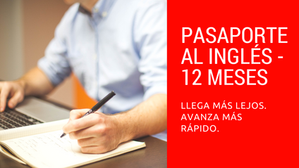 Product image for Pasaporte al Inglés – 12 meses