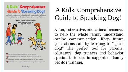 Product image for A Kids' Comprehensive Guide To Speaking dog!
