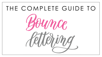 Product image for Complete Guide to Bounce Lettering