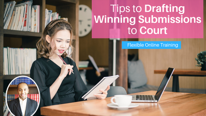 Product image for (English) Tips to Drafting Winning Submissions to Court