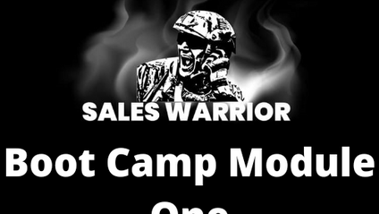 Product image for Sales Warrior Boot Camp Module One