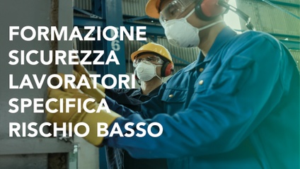 Product image for Formazione Sicurezza Lavoratori - Specifica Rischio Basso