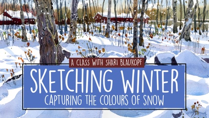 Product image for Sketching Winter