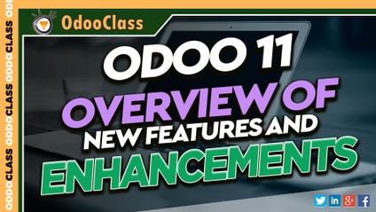 Product image for Odoo 11 : Overview of New Features and Enhancements