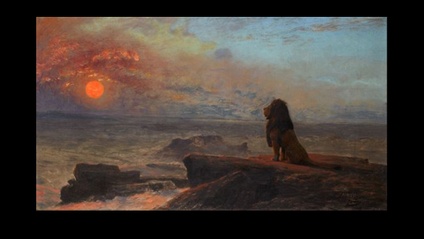 Product image for Paint-A-Long - Recreation of Les Deux Majestés (The Two Majesties) by Gerome⁠