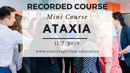 Product image for Ataxia Mini Course