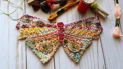 Product image for Mixed Media Textile Collage