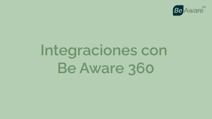 Product image for Integraciones con Be Aware 360