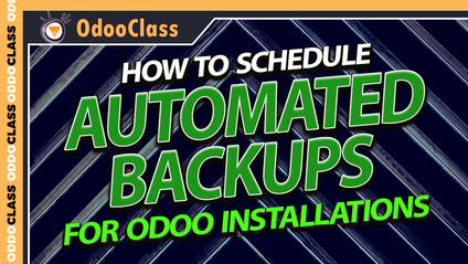 Product image for How to Schedule Automated Backups for Odoo Installations