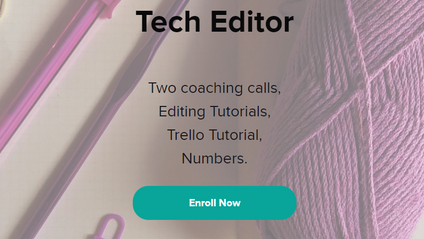 Product image for Learn how to become a Tech Editor