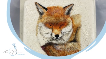 Product image for Fox Painting Course with Tracey Mann