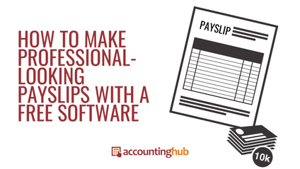 Product image for How to make professional-looking Payslips with a free software